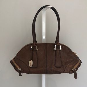 TOD’S bowling bag dark tan